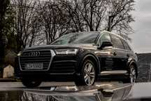 Audi Q7 S-LINE 7 Osób - Bezwypadkowy- Pneumatyka - Virtual Cockpit - Panorama
