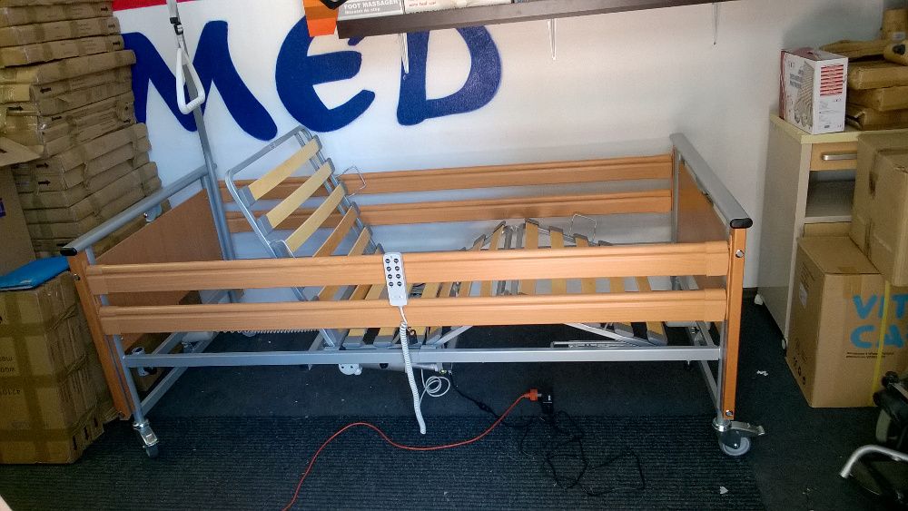 Łóżko rehabilitacyjne, ortopedyczne Elbur PB 326. Dostawa z montażem