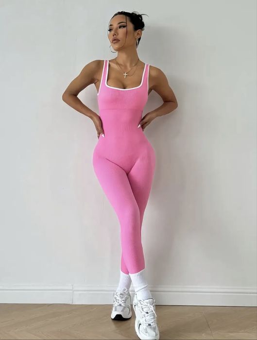 Комбинезон спортивный, комбинезон для фитнеса/йоги/стретчинга