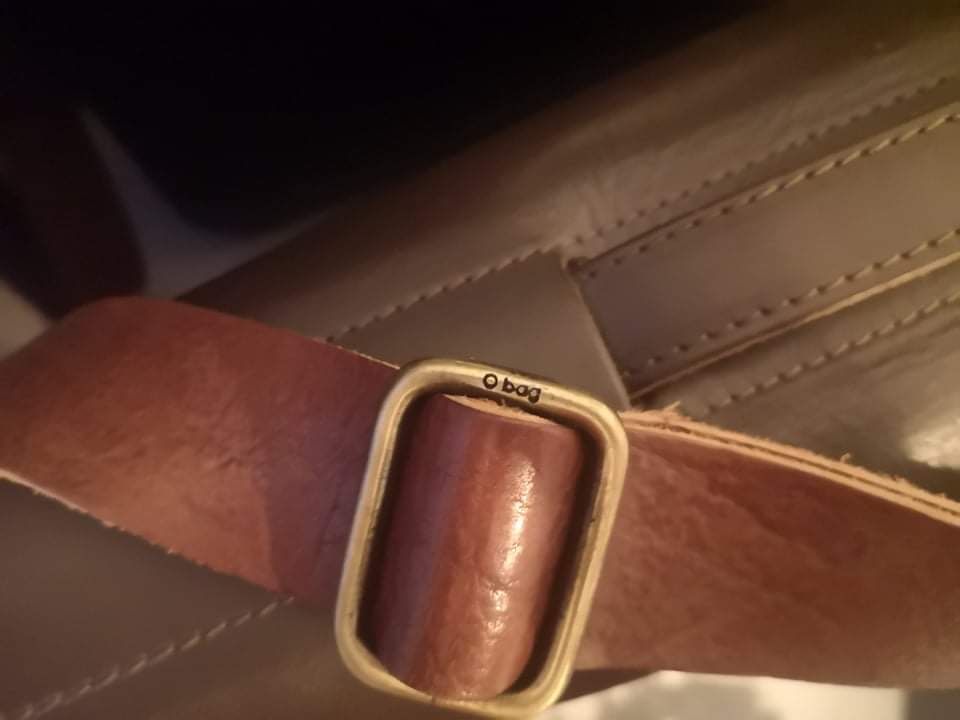 Zestaw duży ofolder folder obag o bag torba na laptop skóra naturalna