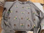 Bluza h&m xs owady pszczoły