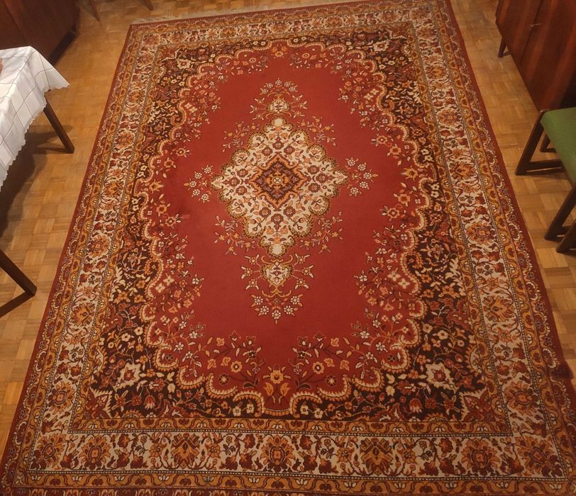 Dywan z okresu PRL - Welur Kietrz