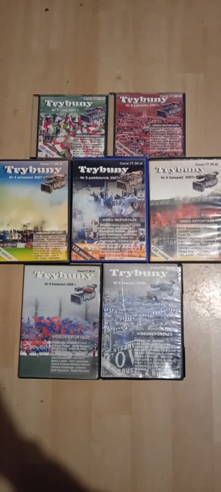 "Trybuny" Kolekcja Old Shool Kibicowskich Relacji z Stadionów na CD