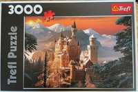 Puzzle 3000 elementów, zamek Neuschwanstein