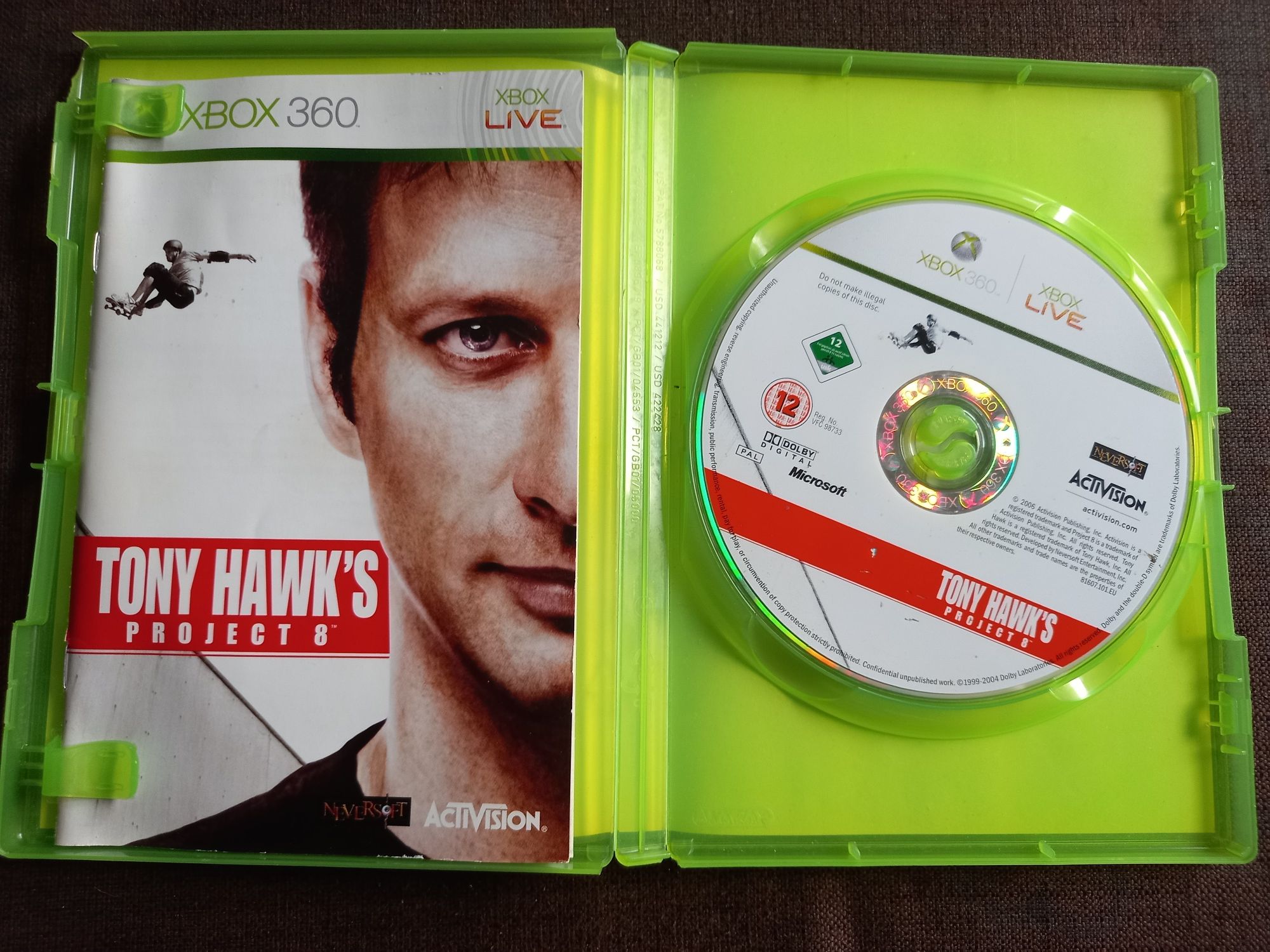 Gra Tony Hawk's Project 8 na konsolę xbox 360 Hawks