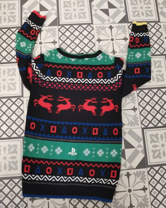 Sweter z dzianiny 128/135 George PlayStation święta