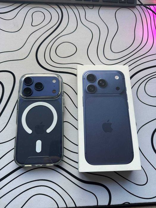 Новий офіційний Apple iPhone 17 Pro 256Gb Deep Blue