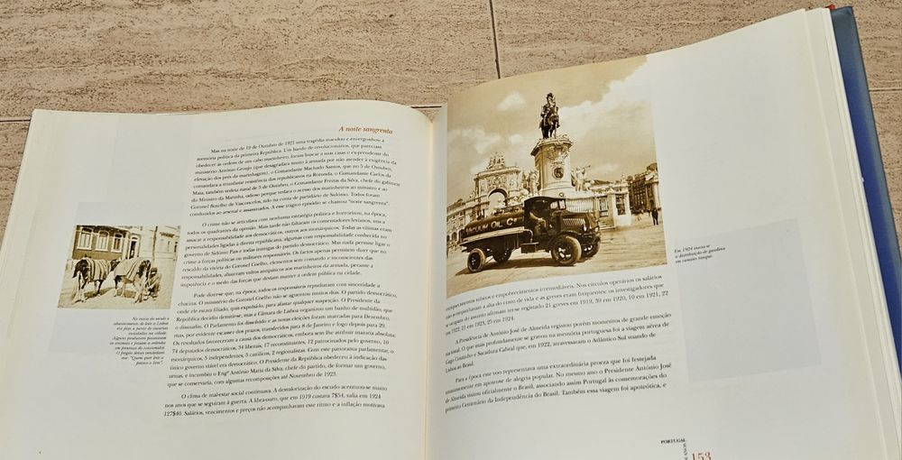 Coleção MOBIL-JOSE HERMANO SARAIVA 100 anos em Portugal - antiguidade