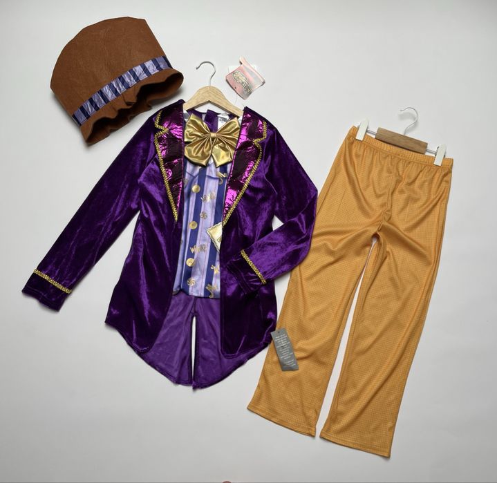 134 140 George 135 Willy Wonka fabryka czekolady kostium przebranie