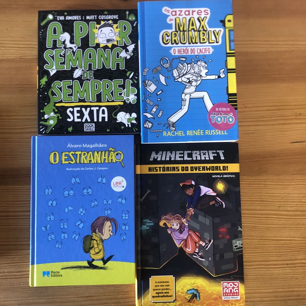 Livros infantis em Mt Bom estado