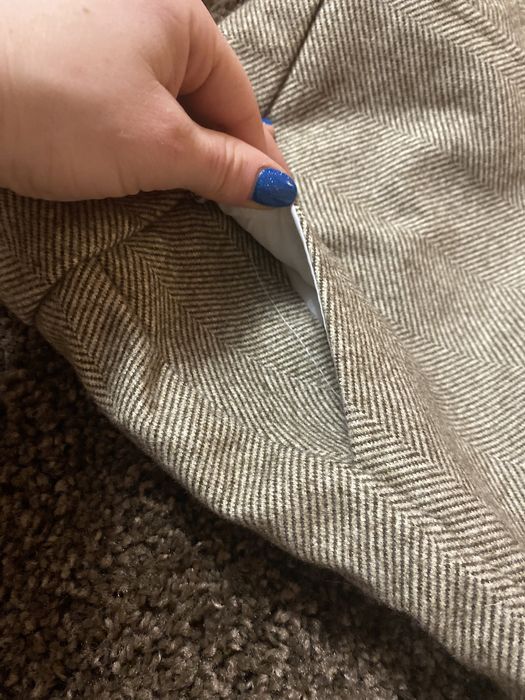 Твідова міні-юбка