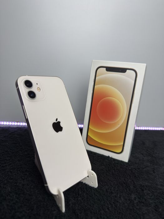 iPhone 12|Biały|100%|Super Stan|Pełen Zestaw
