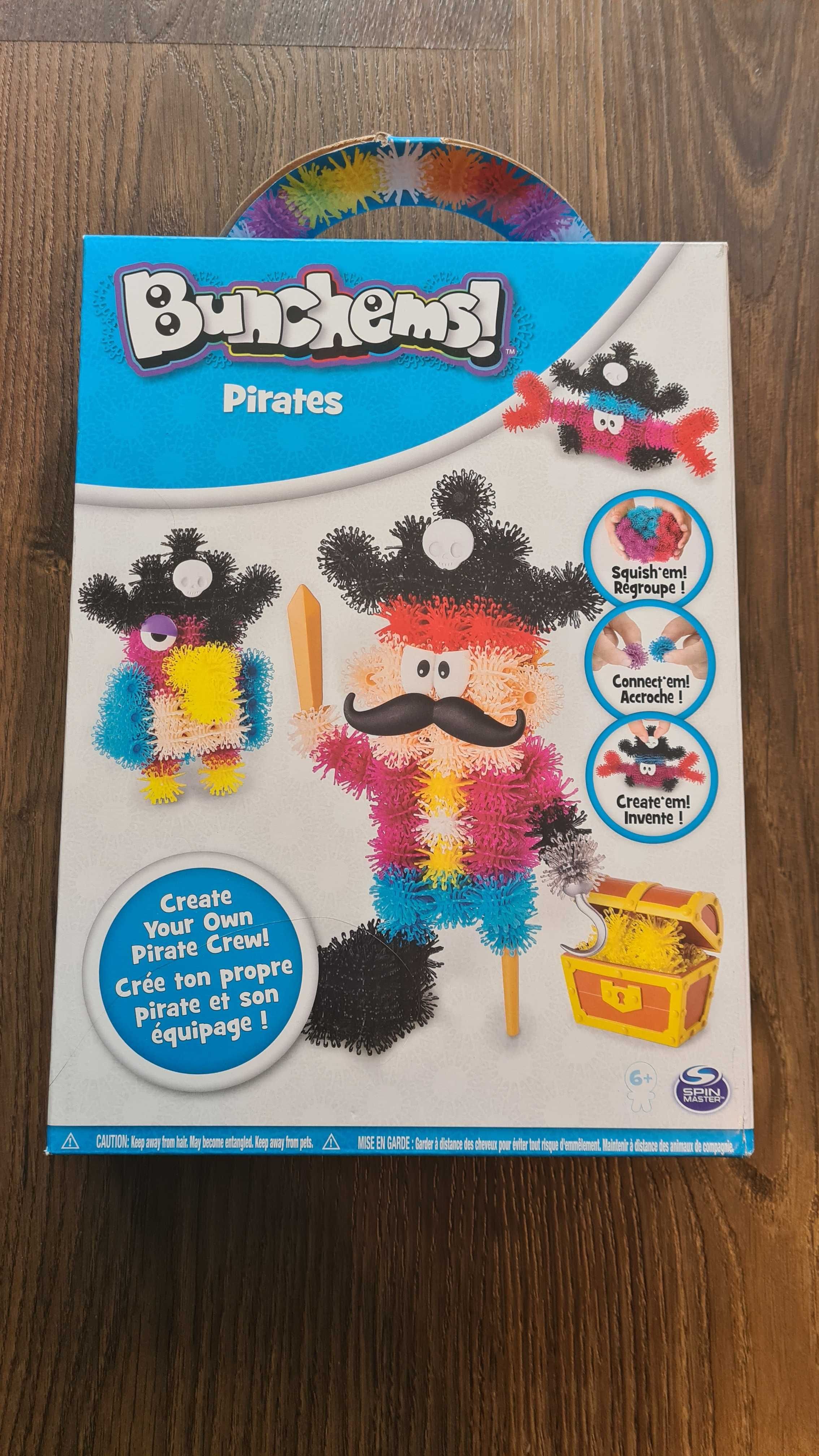 Bunchems pirates zabawka kreatywna rzepy