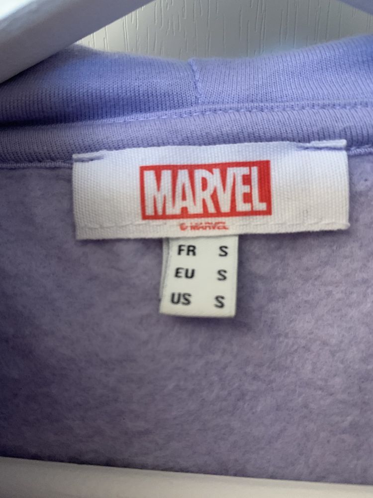 Fioletowa Bluza Marvel