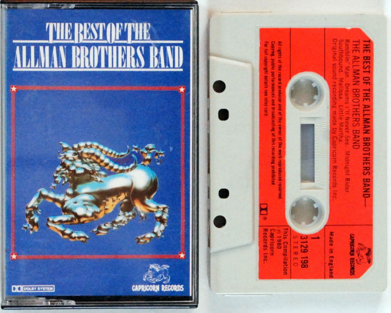 The Best Of The Allman Brothers Band (UK) (kaseta) s.BDB
