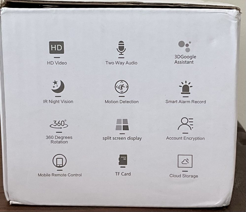 360’ Wifi Cloud Camera