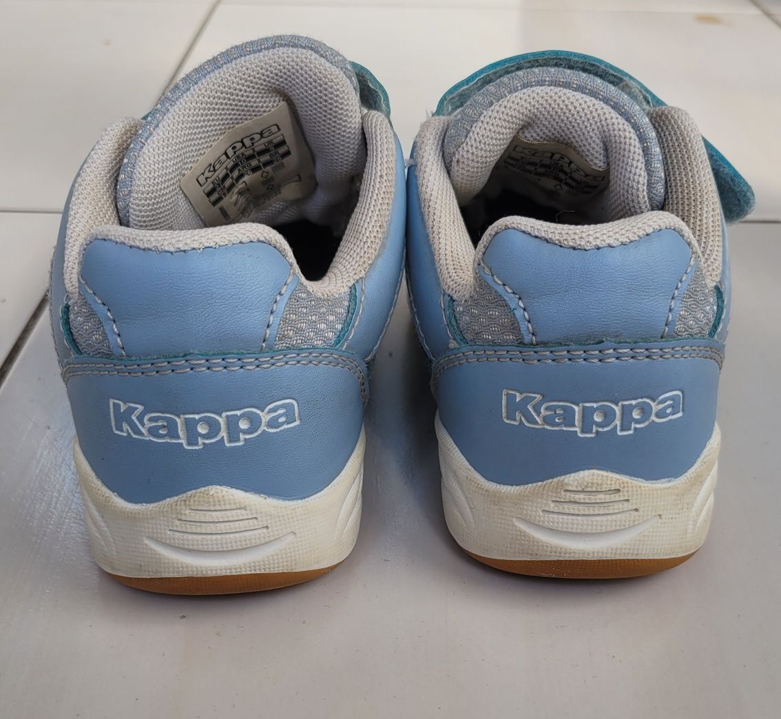 Buty dla chłopca Kappa niebieskie na rzepy rozm. 27