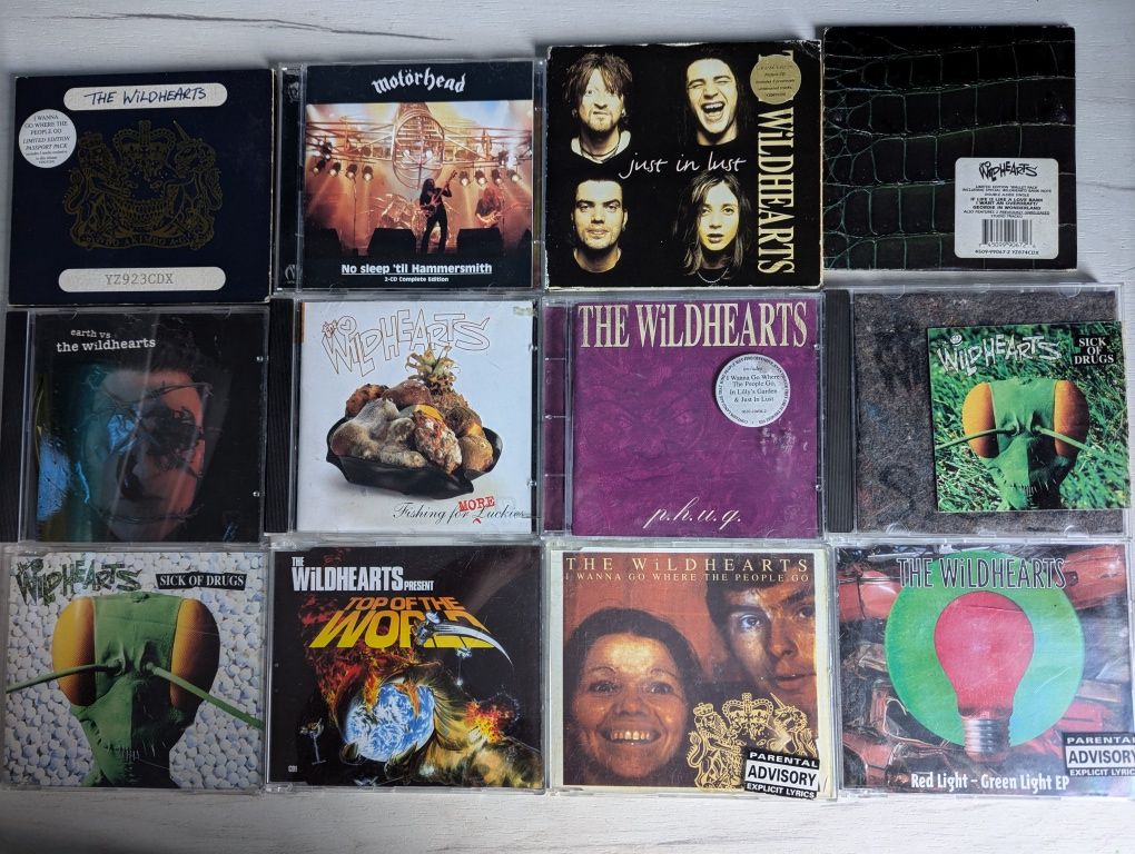 Cd диски Thin Lizzy, Bonfire, Iron Maiden, Leprosy, Hawkwind, Wizzard