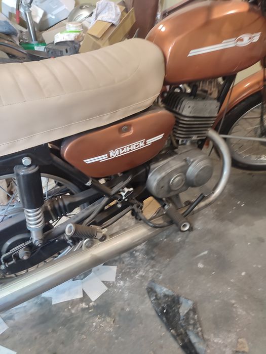 Мотоцикл "Минск" после реставрации