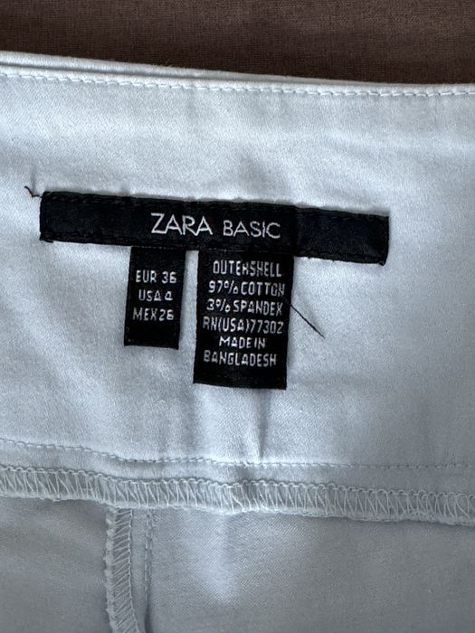 Calças azul bebé da Zara Basic - 36