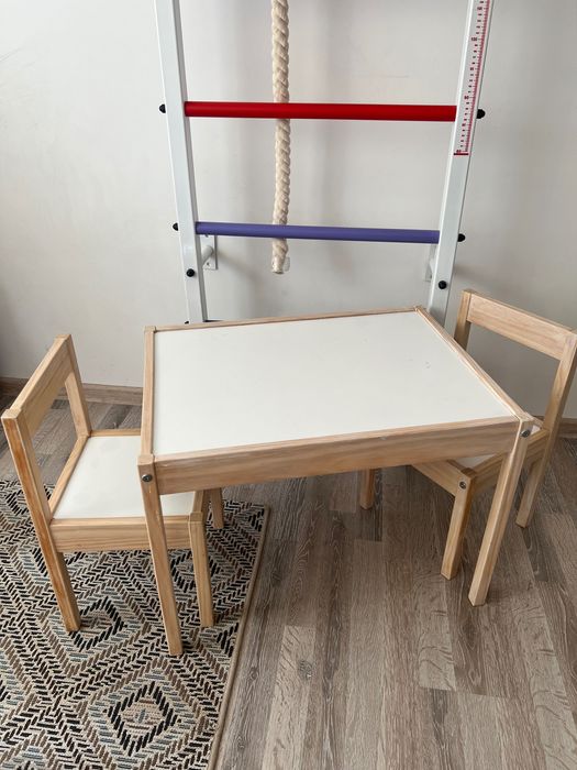 Стіл+2 стільця IKEA Latt