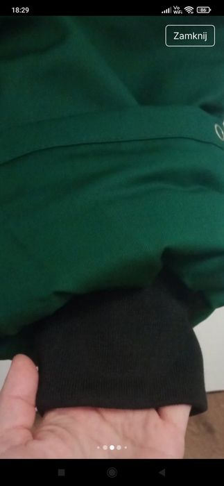 Nowe spodnie robocze ogrodniczki ocieplane M