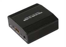 Konwerter VGA+Audio RL Lub SPDIF do HDMI FHD 1080p