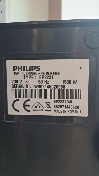 Кавомашина Philips Latte Go.