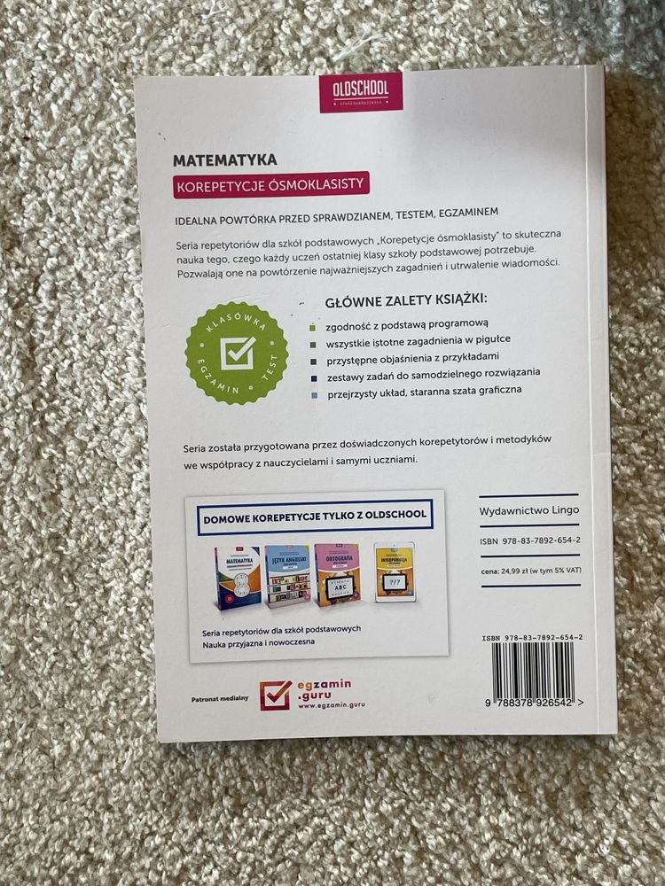 Korepetycje Ósmoklasisty Matematyka 8