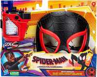 spiderman spidey i super kumple mini blaster + maska miles morales