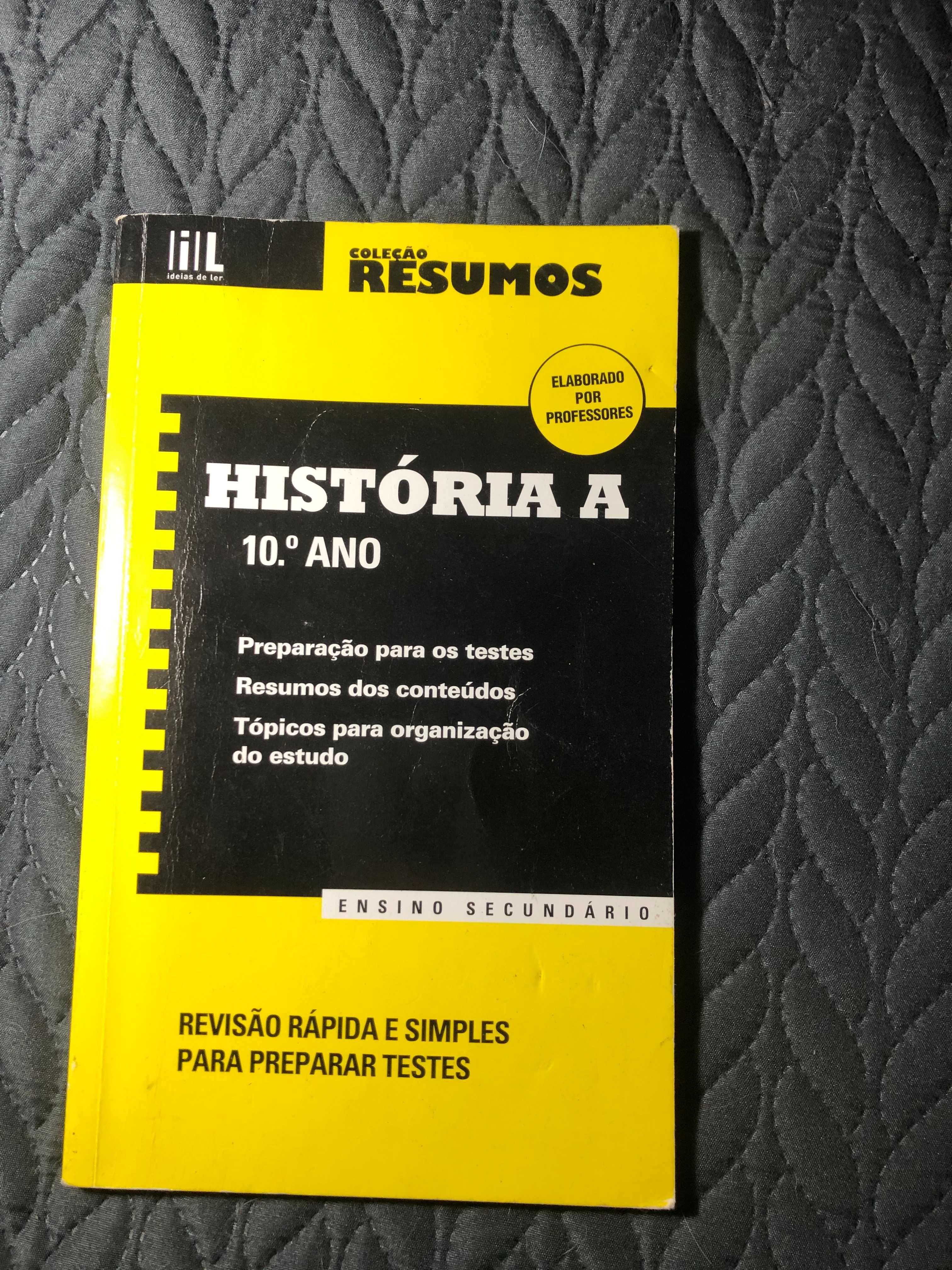 Livro resumos História A - 10º ano