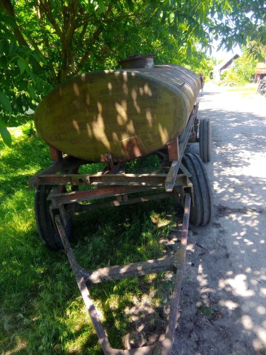 Бочка 2 х осный прицеп