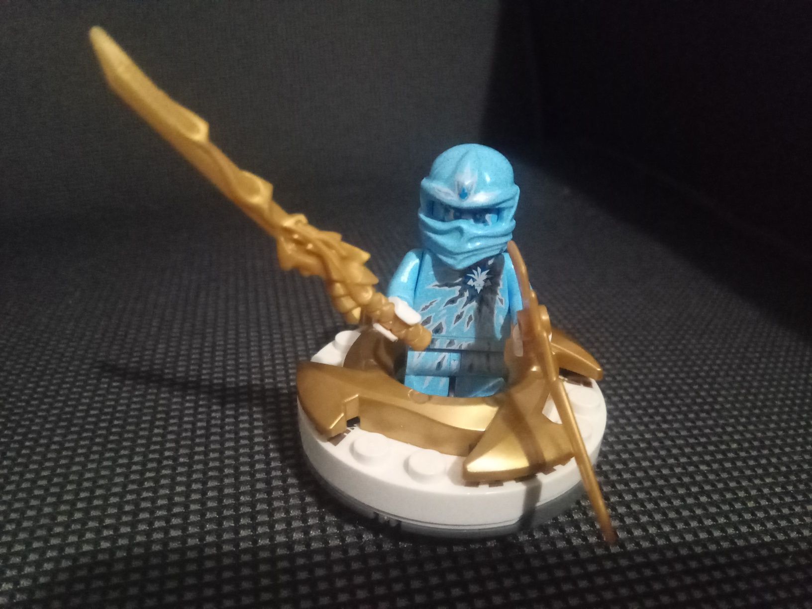 Figurka NRG Zane Ninjago spiner broń nowa