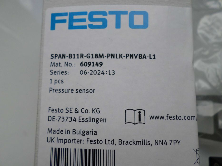 Festo Span czujnik ciśnienia NOWE