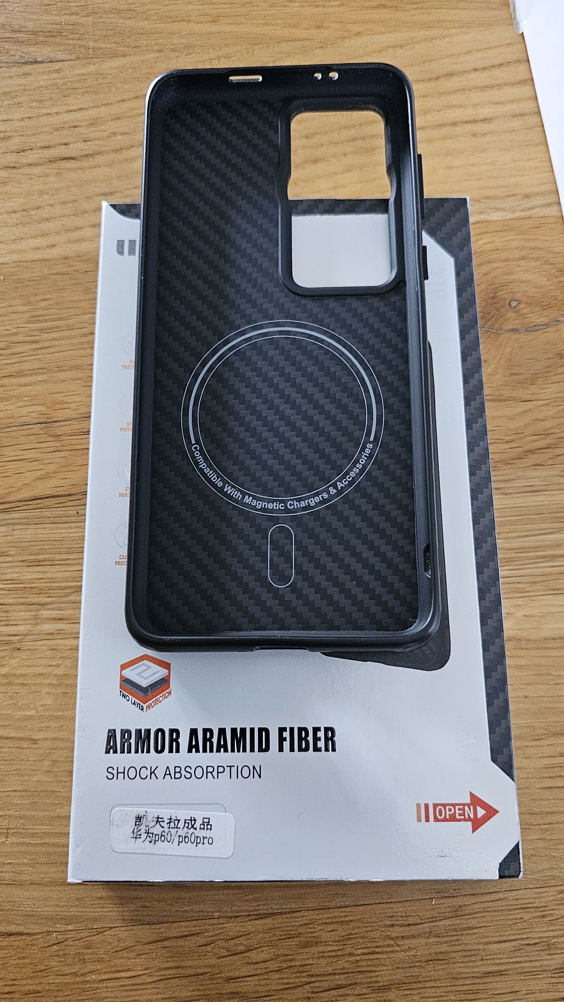 Huawei p60 pro etui carbon