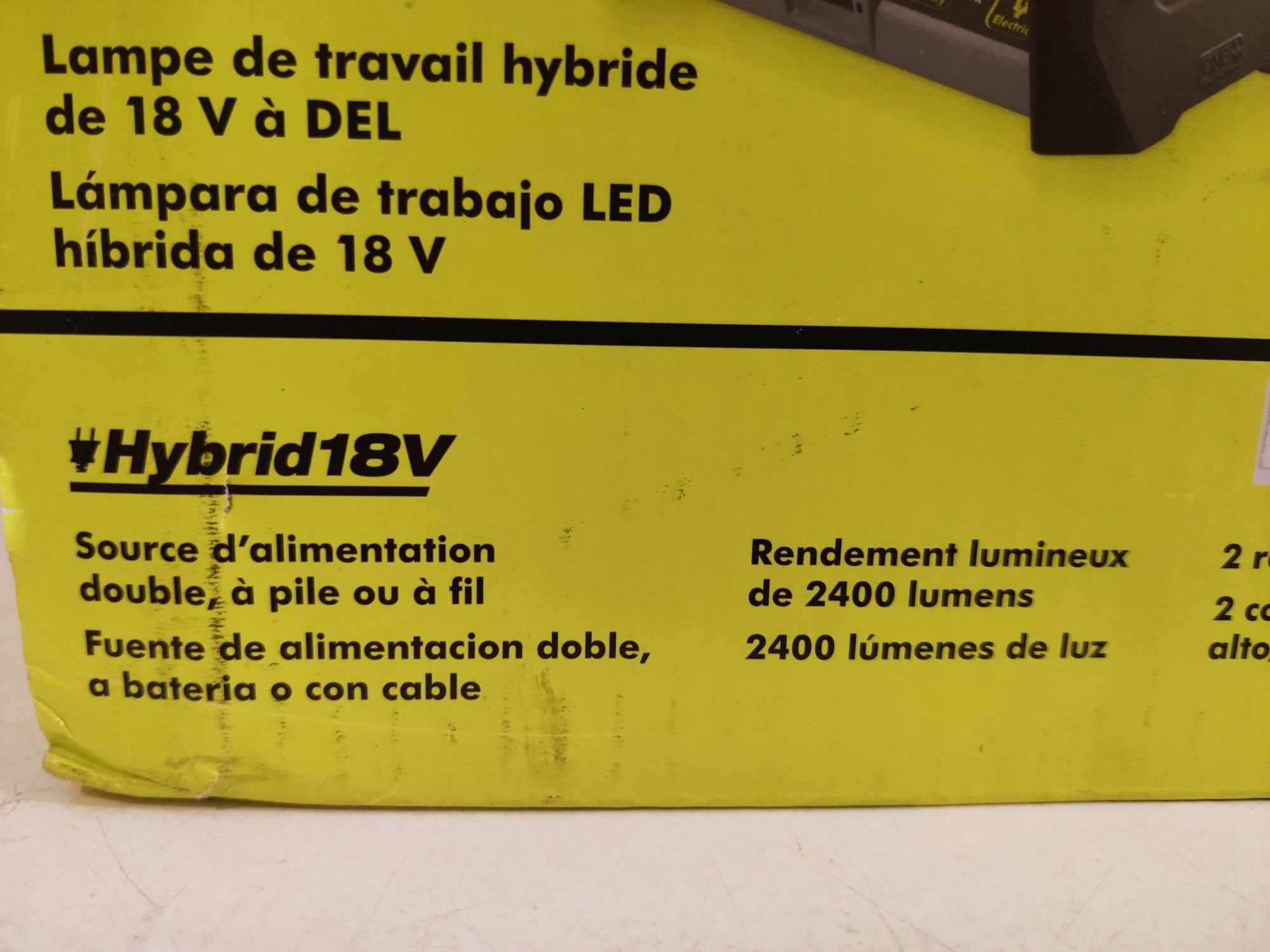Ryobi One+18V P721 фонарь прожектор Hybrid Оригинал США