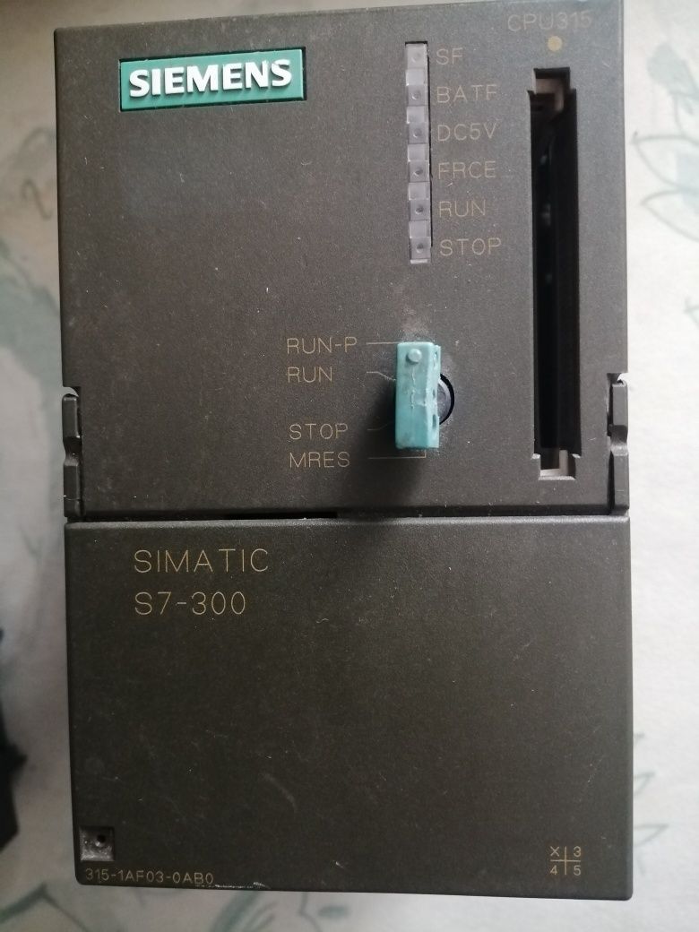 Контролер Siemens CPU 315-2dp 315 1af03 2af03 S7-300