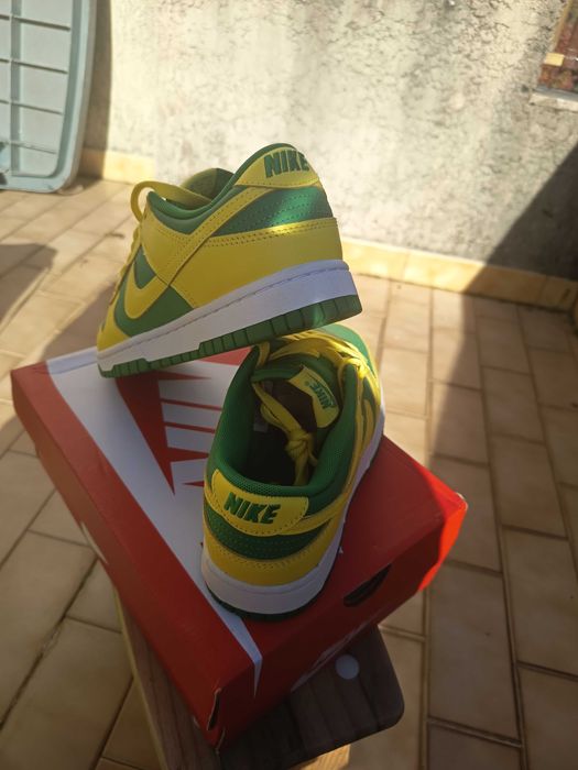 Nike dunk low retro bttys apple green yellow strike