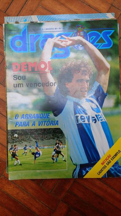 Revista antigas - Dragões (1989)
(Julho, Agosto, Setembro, outubro, no