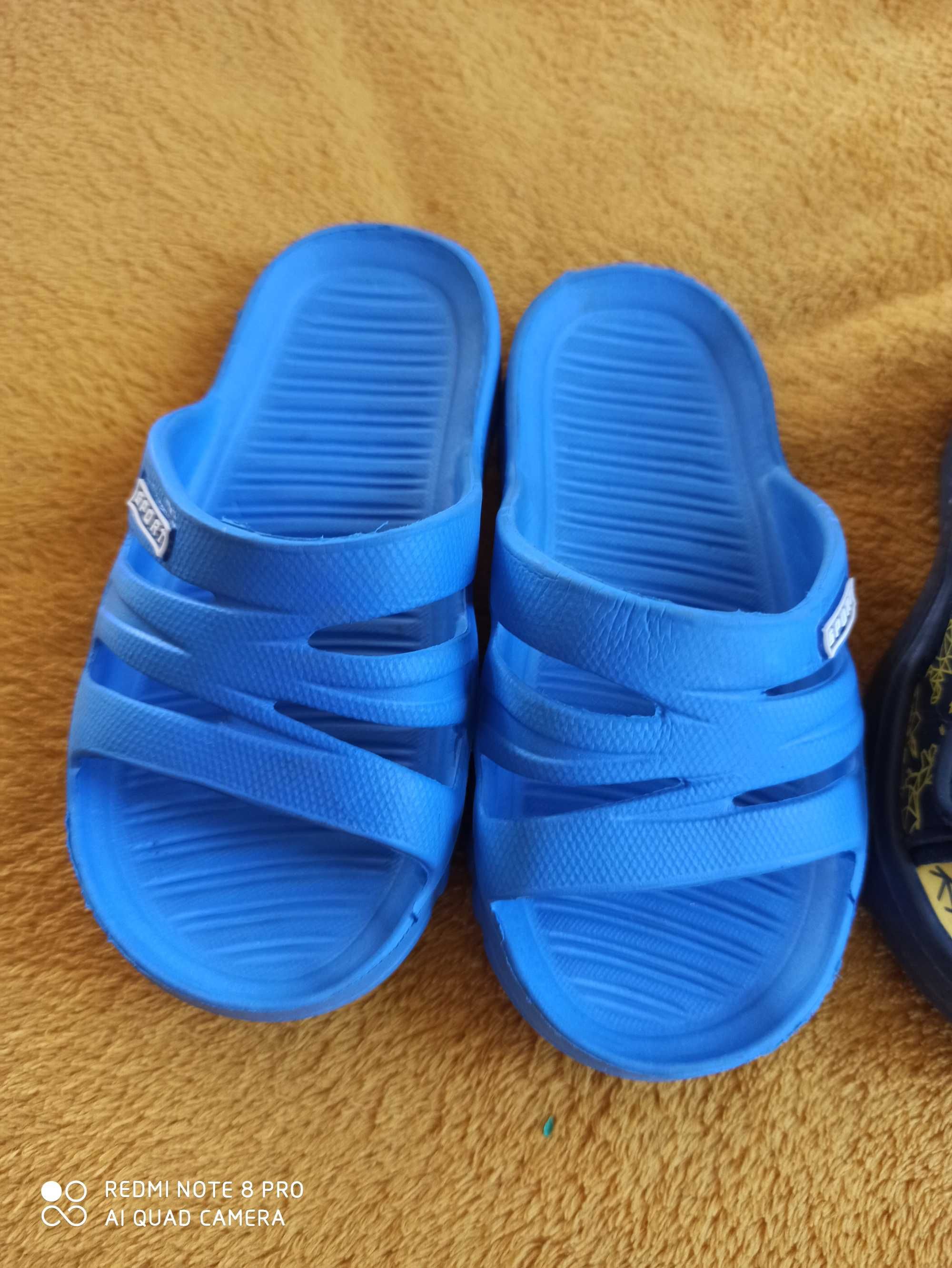 Zestaw buty lato sandałki klapki