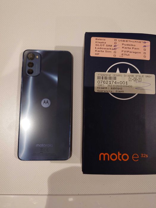 smartfon motorola e23s