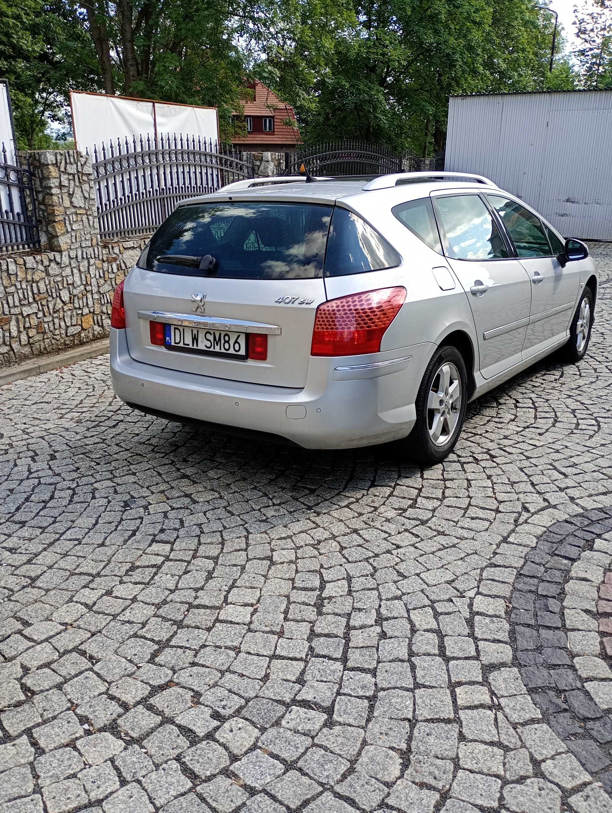 Peugot 407 sw 2010r. 1.6 hdi