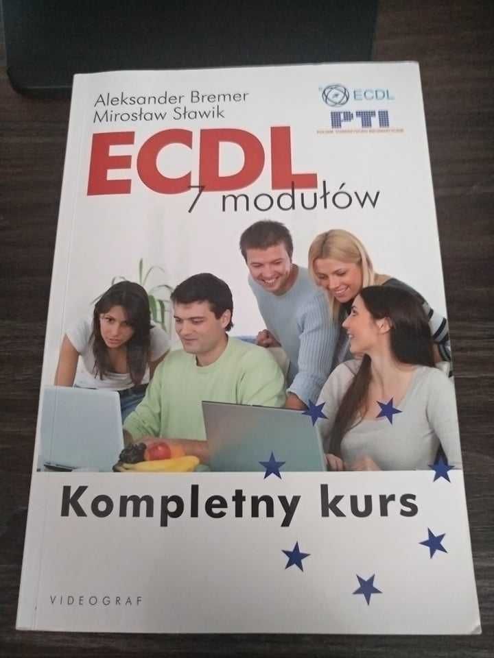 Książka ECDL 7 modułów + gratis 2 książki Informatyczne
