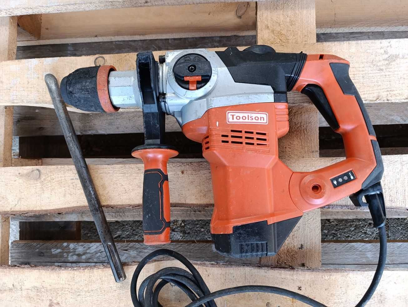 Młot udarowy obrotowy kujący wiercący SDS MAX Toolson PRO-HM 9 MAX