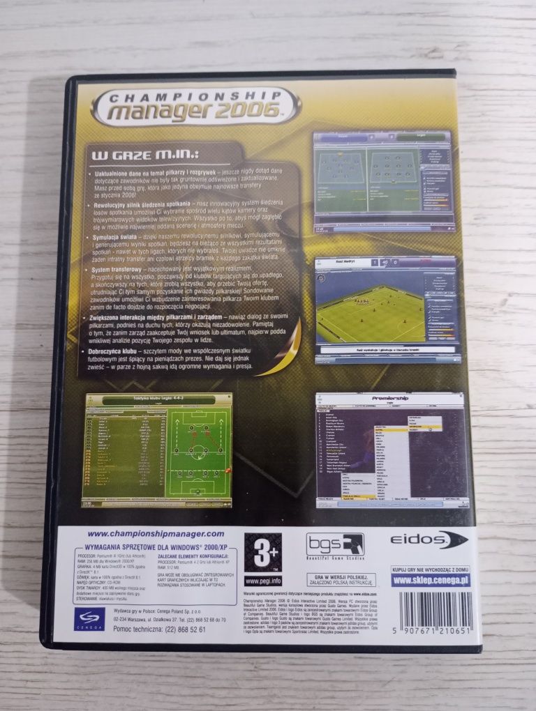 Championship manager 2006 PC