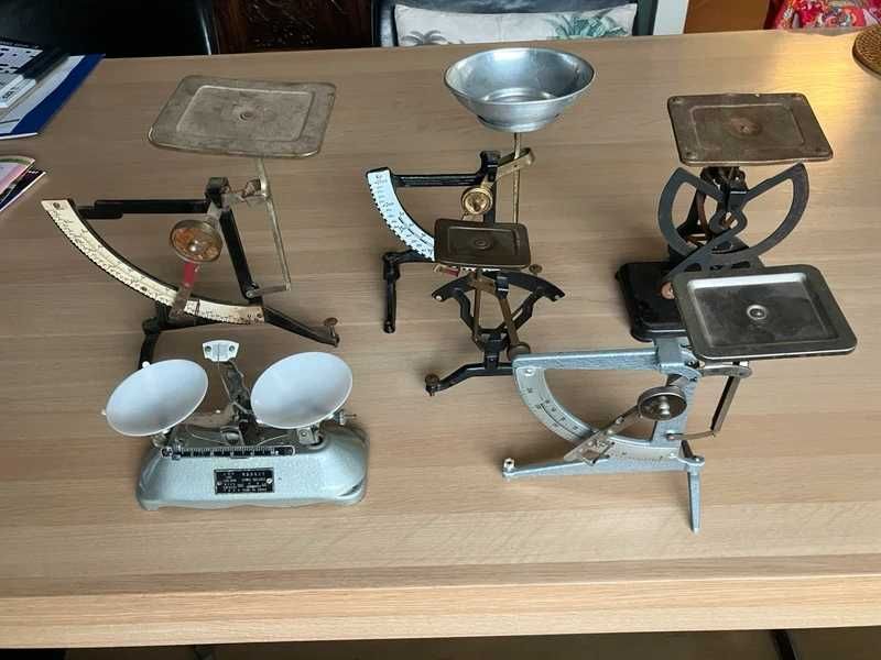 Lote de 6 balanças antigas