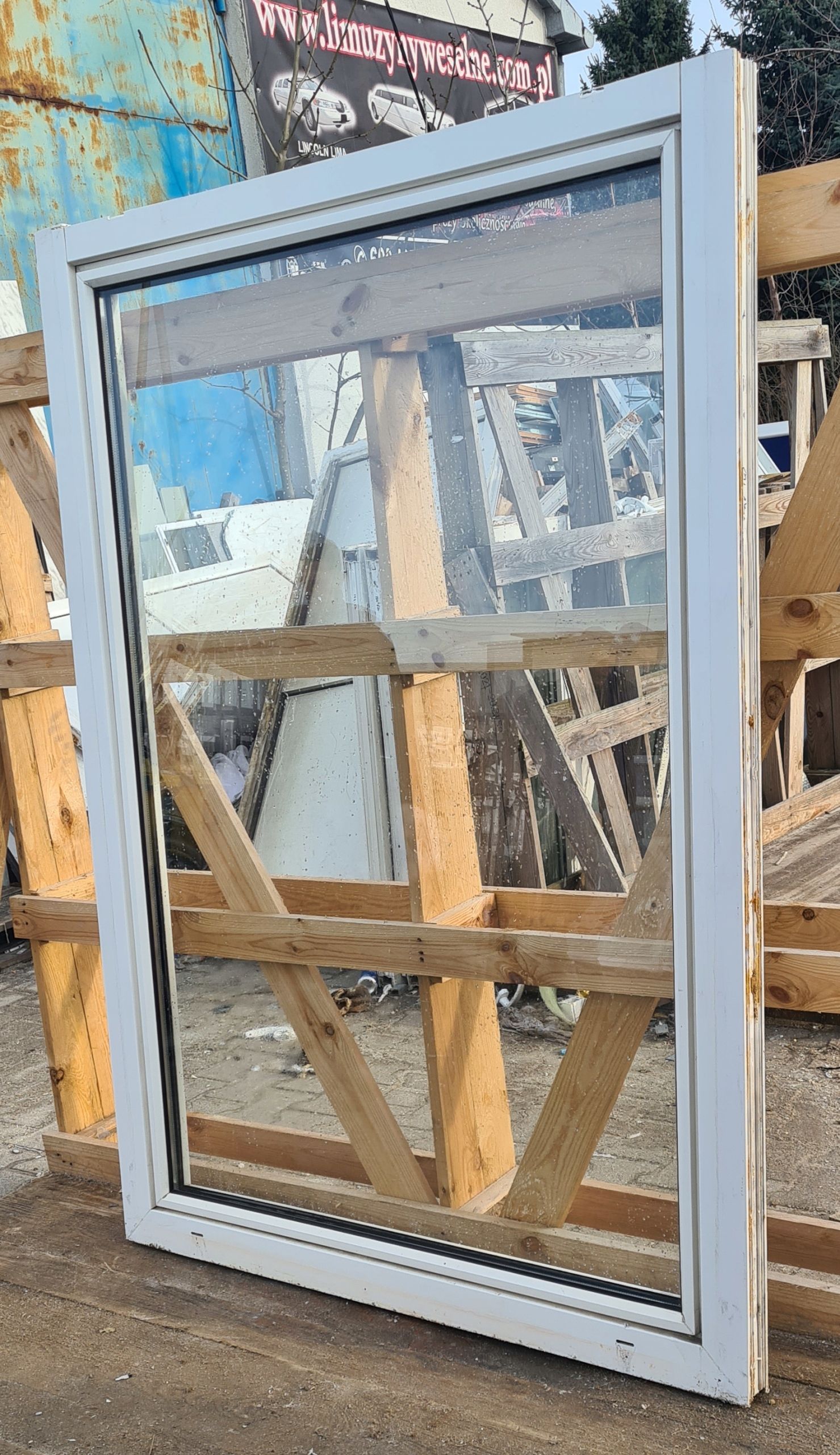 OKNA Używane 124X170 OKNO KacprzaK Plastikowe PCV Lider Okna OLX