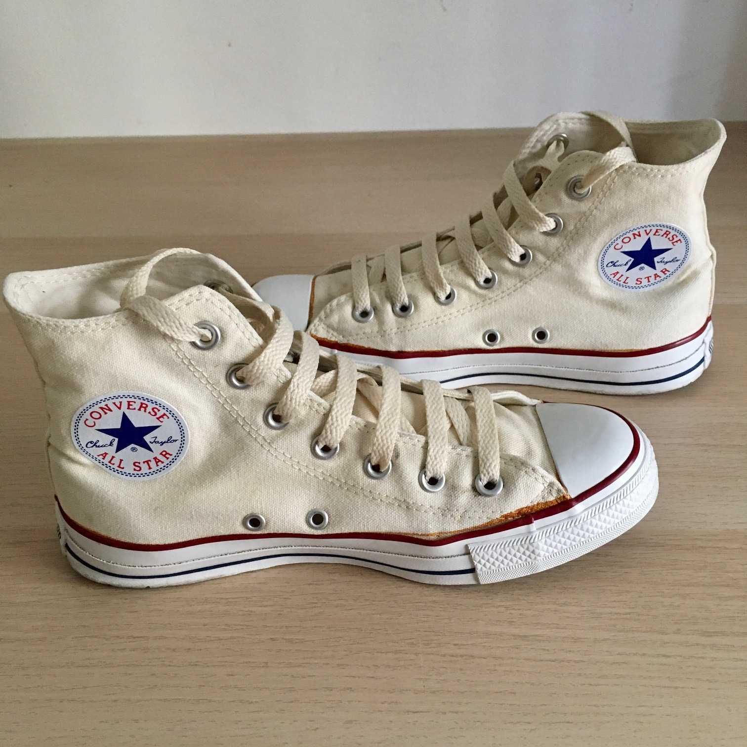 Converse All Star vintage beje - tamanho 39