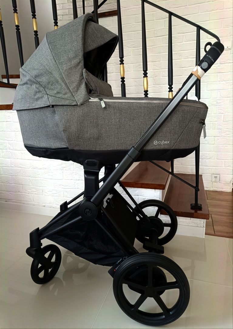 Cybex e-priam matt Black/Manhattan grey