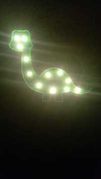 Ночник - светильник. Светящийся с подсветкой дракон